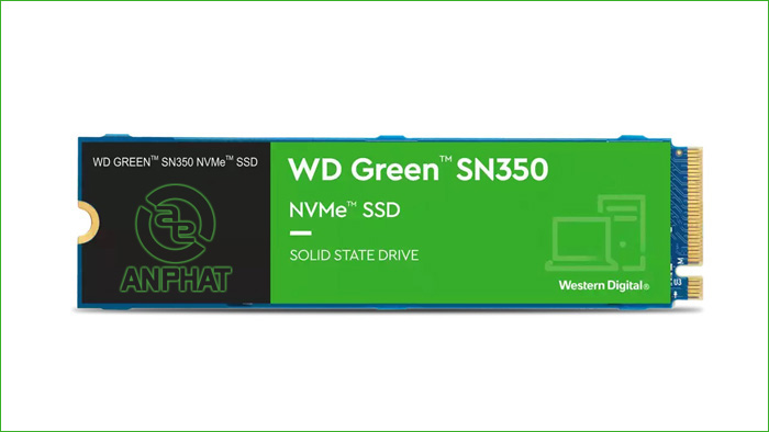 Ổ Cứng SSD WD Green SN350 480GB NVMe PCIe Gen3x4 (WDS480G2G0C) - ANPHATPC.COM.VN