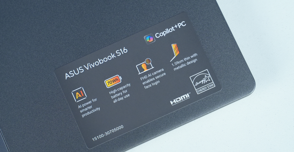 Laptop Asus Vivobook S16 S3607QA-SH040WS