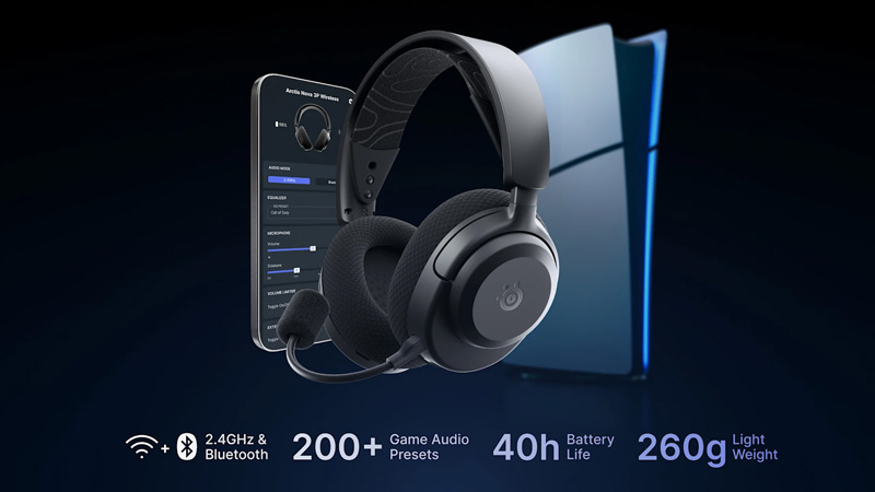 Tai nghe SteelSeries Arctis Nova 3P Wireless