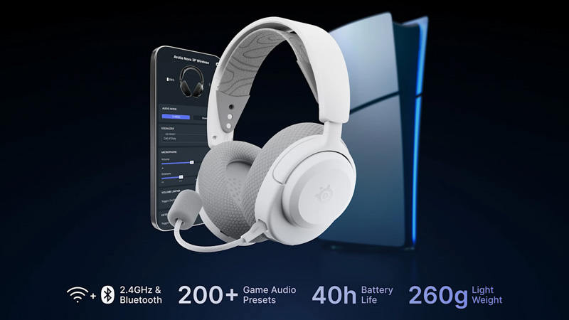 Tai nghe SteelSeries Arctis Nova 3P Wireless