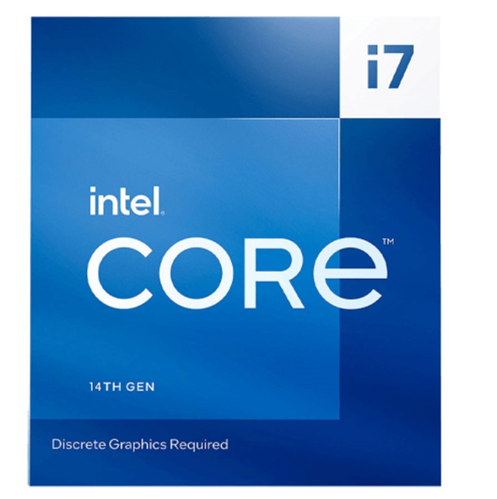 CPU Intel Core i7 14700F / Turbo up to 5.4GHz / 20 Nhân 28 Luồng / 33MB / LGA 1700