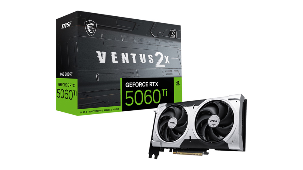 VGA MSI RTX 5060 Ti 8GB VENTUS 2X PLUS GDDR7