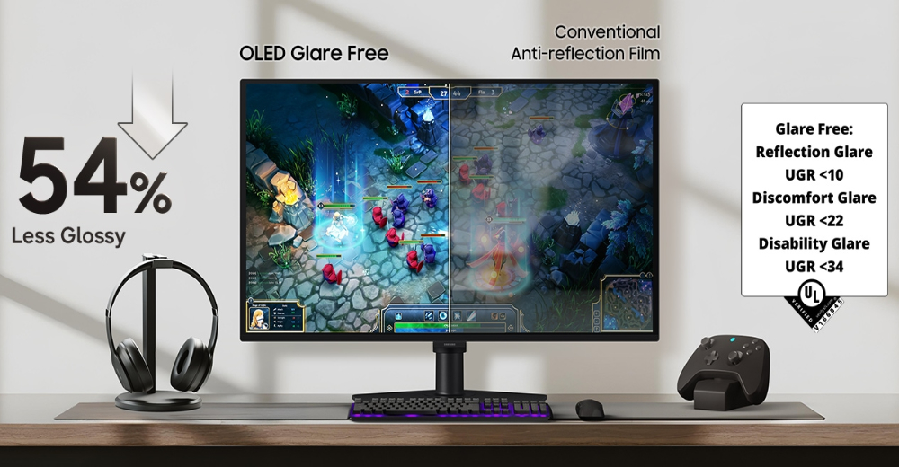 Màn Hình Gaming SAMSUNG Odyssey G6 G61SH LS27HG612SEXXV