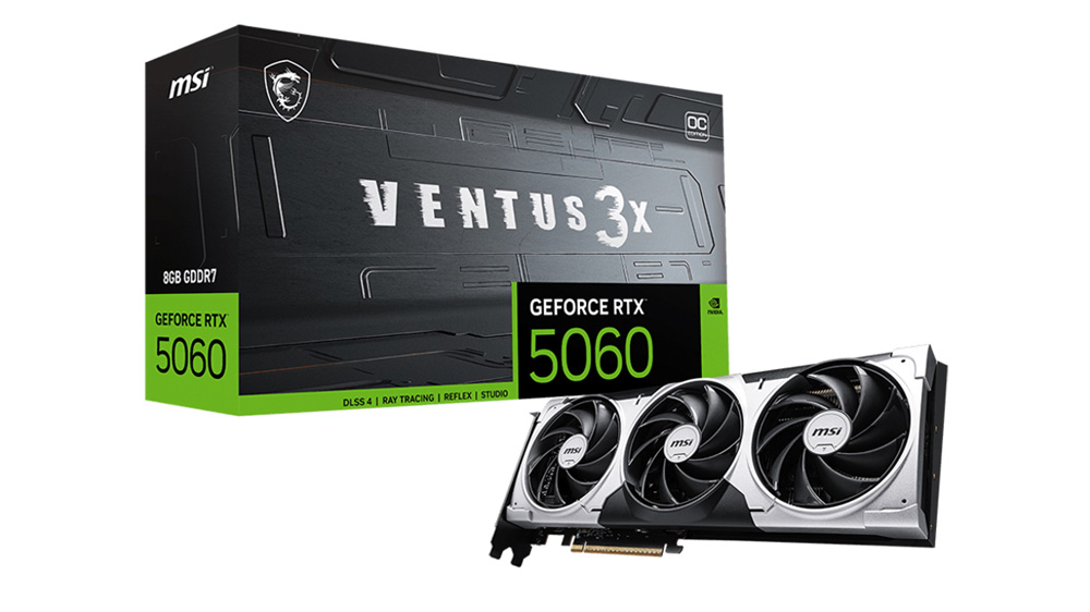 VGA MSI RTX 5060 8GB VENTUS 3X OC