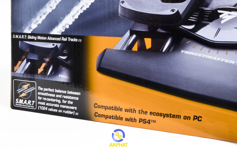 Bàn Đạp Pedal Lái Máy Bay Thrustmaster TFRP WW RUDDER - ANPHATPC.COM.VN