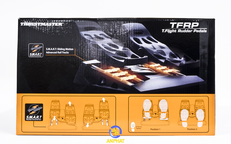 Bàn Đạp Pedal Lái Máy Bay Thrustmaster TFRP WW RUDDER - ANPHATPC.COM.VN