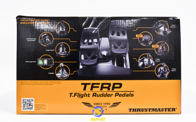 Bàn Đạp Pedal Lái Máy Bay Thrustmaster TFRP WW RUDDER - ANPHATPC.COM.VN