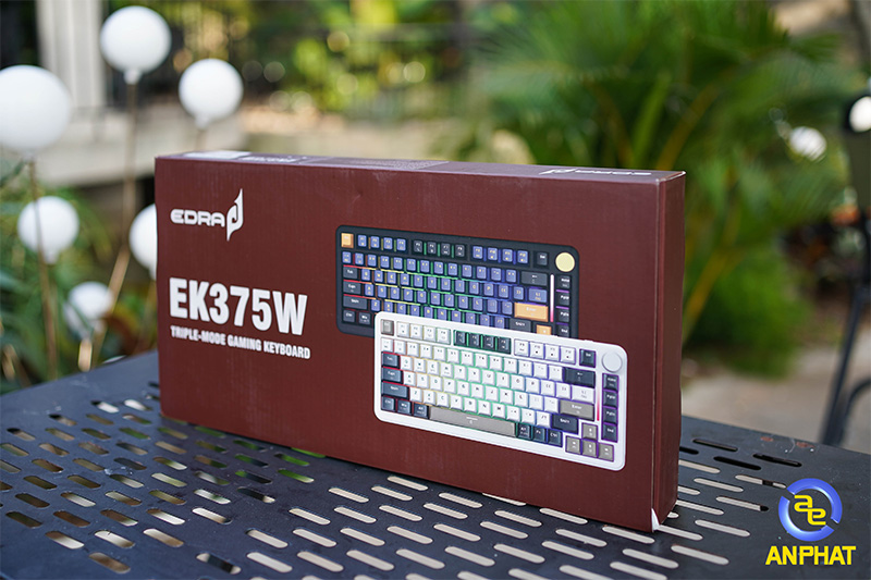 Bàn phím cơ E-DRA EK375W White 