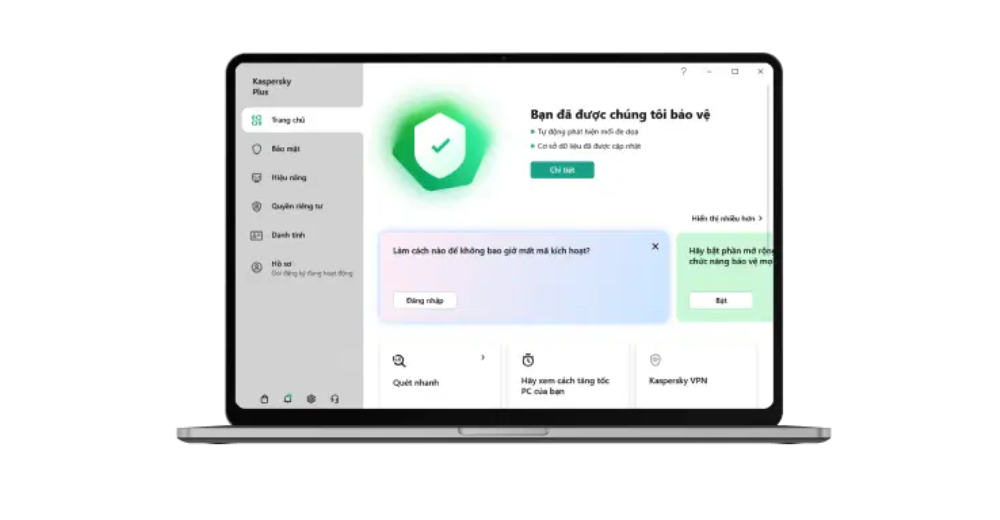 Phần mềm diệt virus Kaspersky Plus -1U