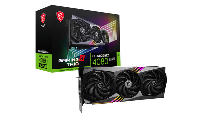 RTX 4080 Super 16GB Gaming X Trio Thiết kế