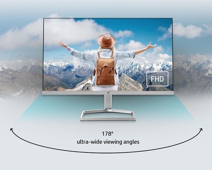Màn hình vi tính HP M22f 2E2Y3AA (21.5INCH, 1920x1080@60Hz, VGA, HDMI, LED, IPS, ĐEN)
