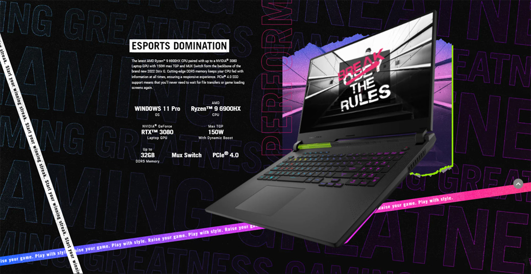 Laptop Asus ROG Strix G17 G713RM-LL016W - ANPHATPC.COM.VN