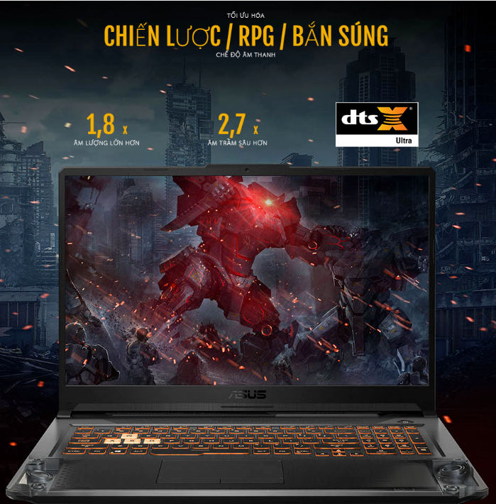 Laptop Asus TUF Gaming A17 FA706II-H7286T (R7-4800H | 8GB | 512GB | GTX 1650 Ti 4GB | 17.3 inch FHD | Win 10)-ANPHATPC.COM.VN