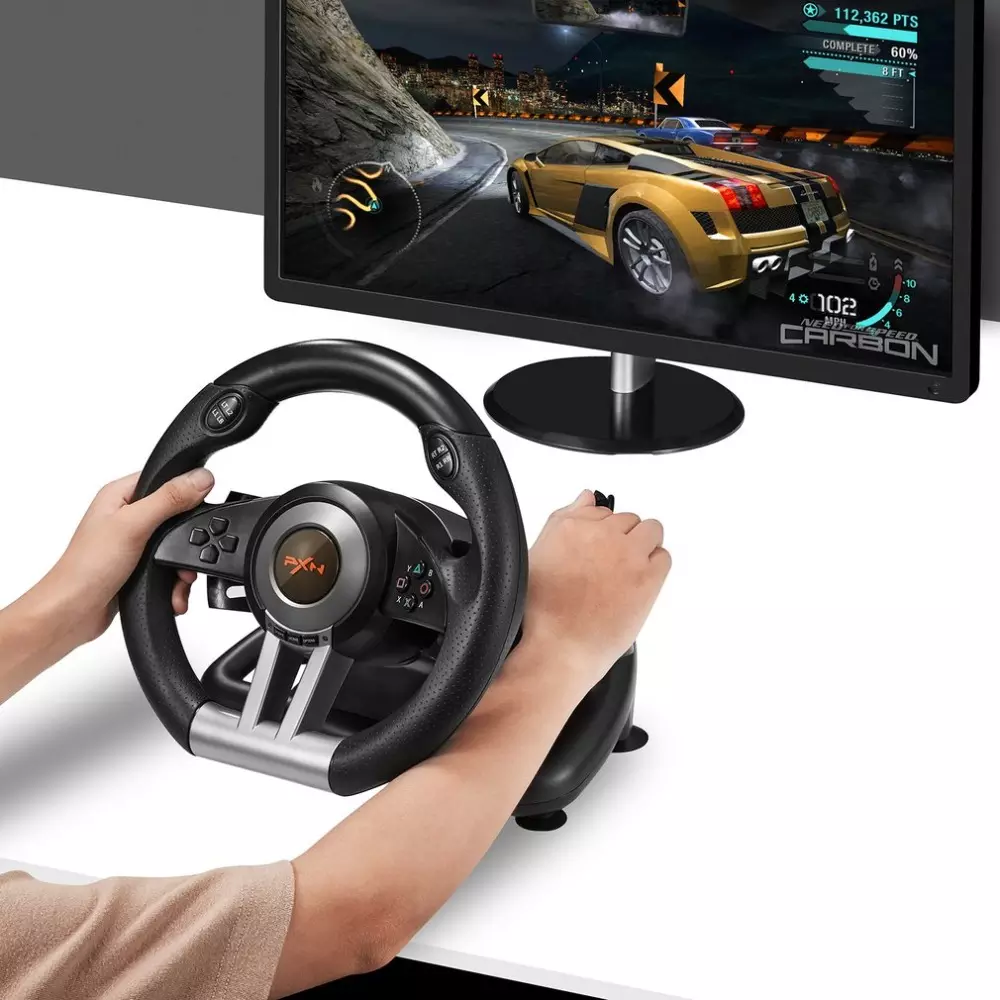 Vô lăng chơi game PXN V3II - PXN V3II PC Racing Wheel