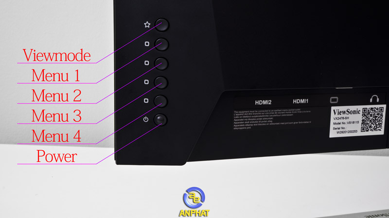Viewsonic VX2476-SH - ANPHATPC.COM.VN