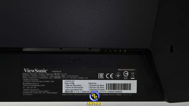Viewsonic VX2476-SH - ANPHATPC.COM.VN