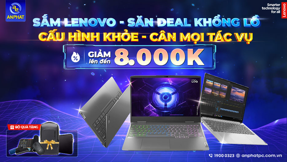 Sắm Lenovo - Săn Deal khổng lồ
