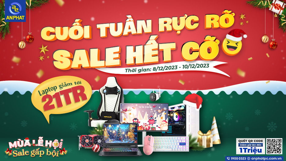 Cuối Tuần Rực Rỡ - Sale Hết Cỡ (tuần 2 - tháng 12)