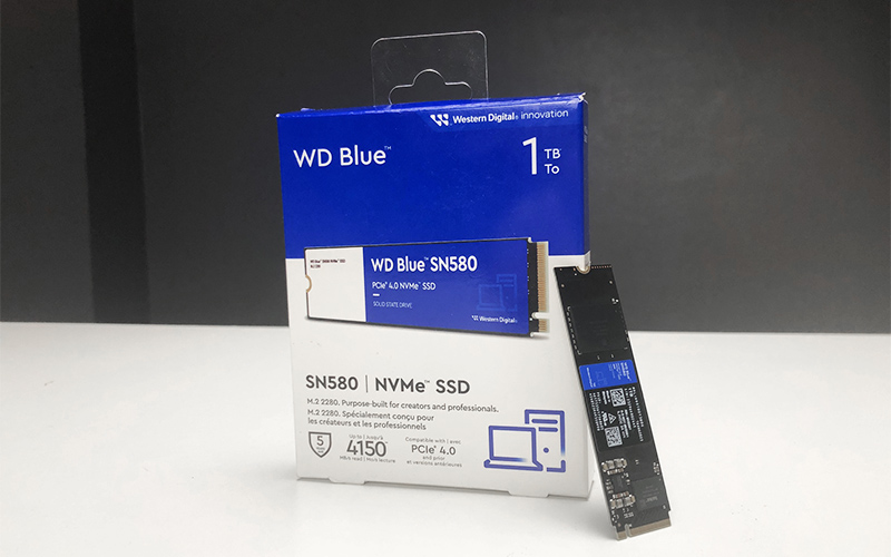 SSD WD Blue SN580: sự lựa chọn 'an toàn' trong phân khúc bình dân