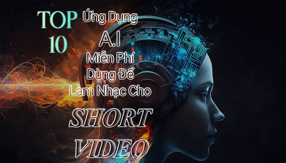 Top 10 ứng dụng AI miễn phí dùng để làm nhạc cho Short Video