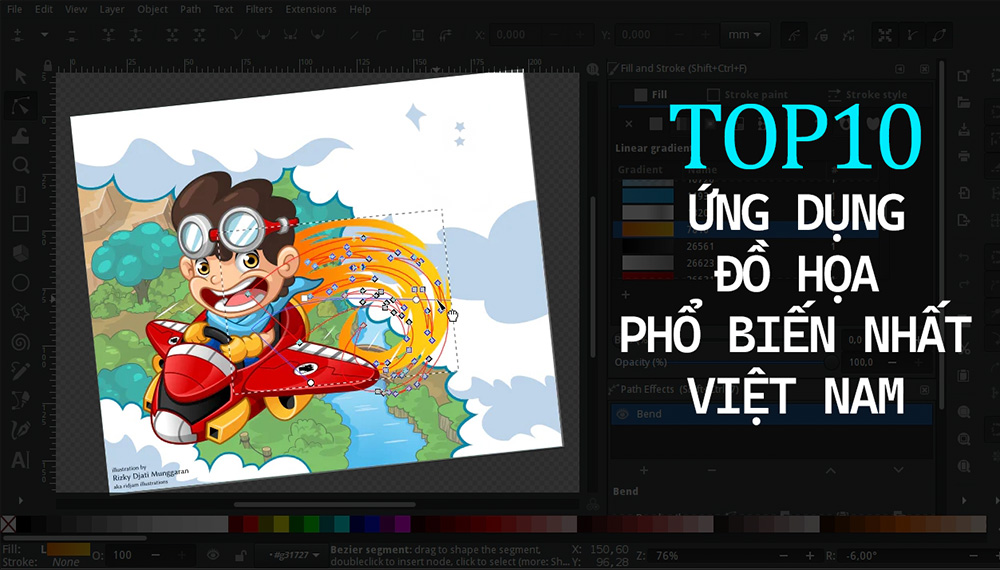 Top 10 ứng dụng đồ họa phổ biến nhất tại Việt Nam