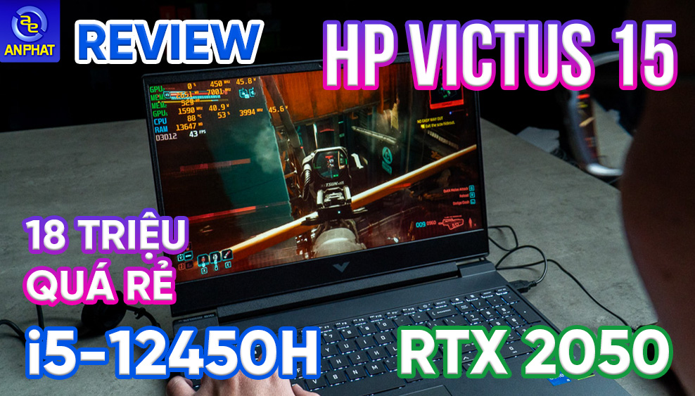 Review Laptop HP VICTUS 15-fa1155TX 952R1PA_16G: Sự lựa chọn hàng đầu cho Game thủ năng động