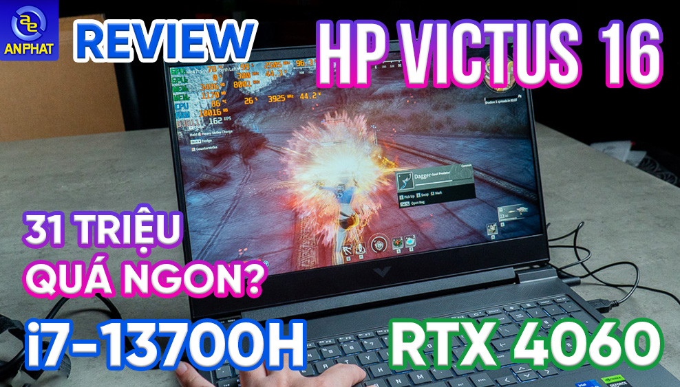 Review HP VICTUS 16-r0127TX 8C5N2PA: Cực Mạnh - Cực Mát  - Chơi Game Cực Mượt Mà