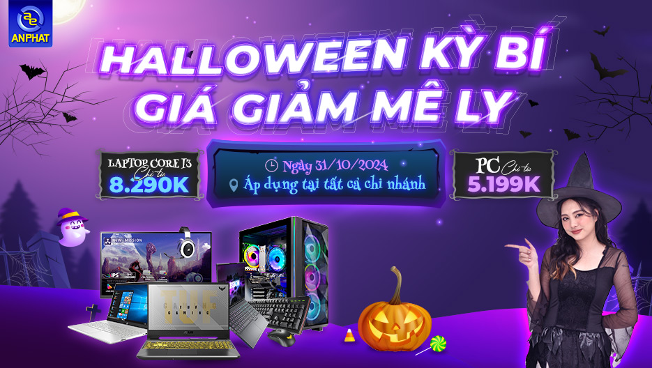 HALLOWEEN KỲ BÍ - GIÁ GIẢM MÊ LY