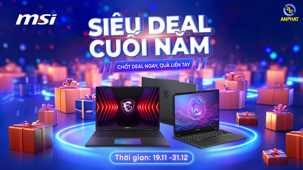 SIÊU DEAL CUỐI NĂM CÙNG MSI