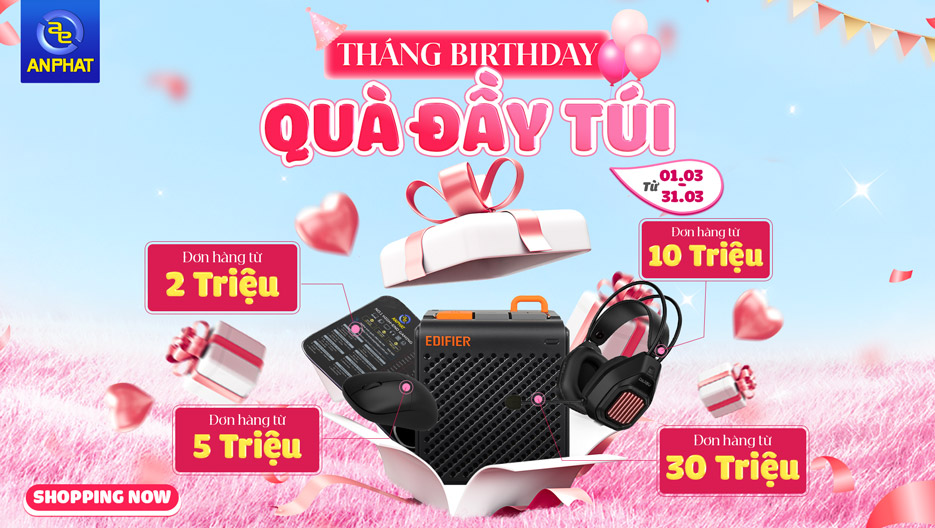 Tháng Birthday - Quà Đầy Túi