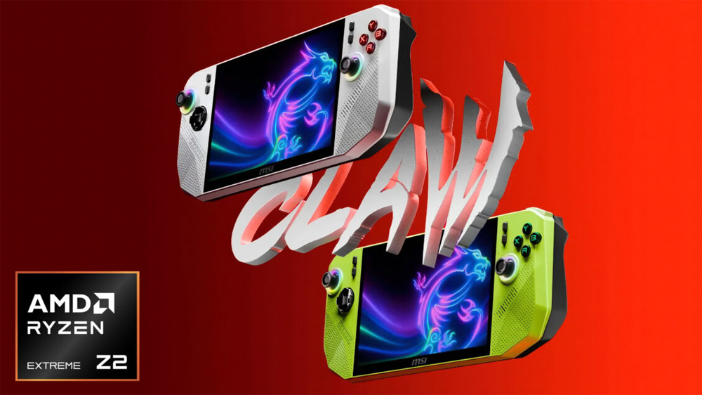 MSI Claw A8 chạy AMD Ryzen mới được ra mắt tại Computex 2025