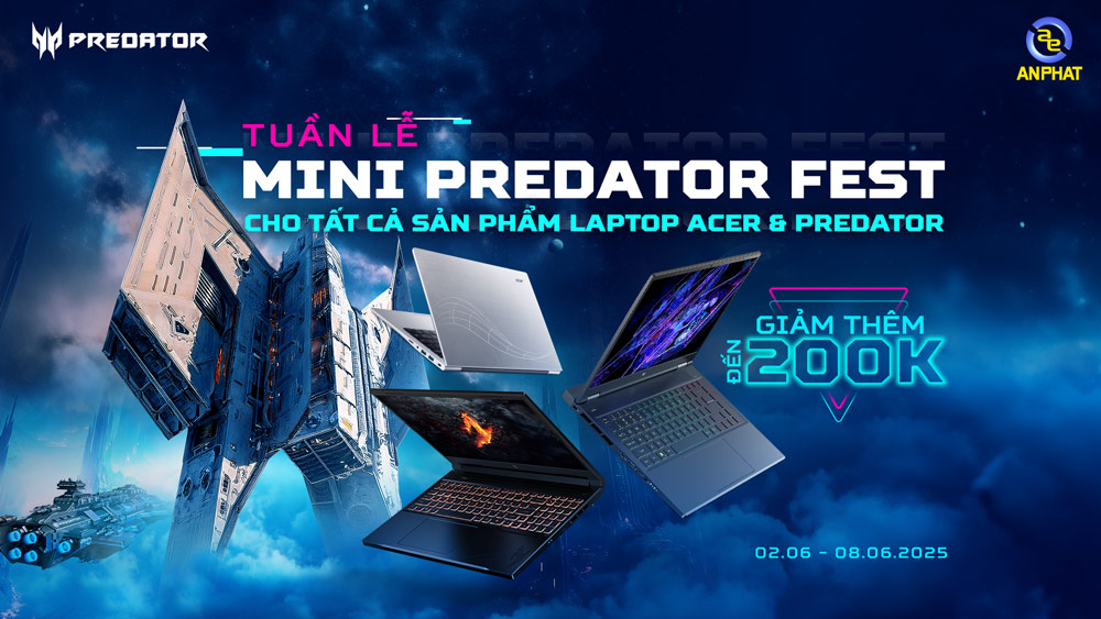 TUẦN LỄ MINI PREDATOR FEST THÁNG 6