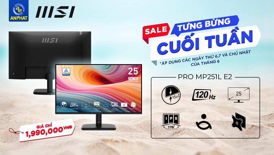 Weekend Deal Cùng MSI Tháng 6