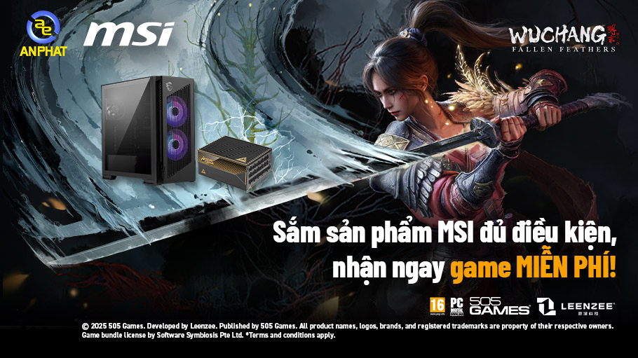 NHẬN NGAY TỰA GAME WUCHANG: FALLEN FEATHERS CÙNG MSI