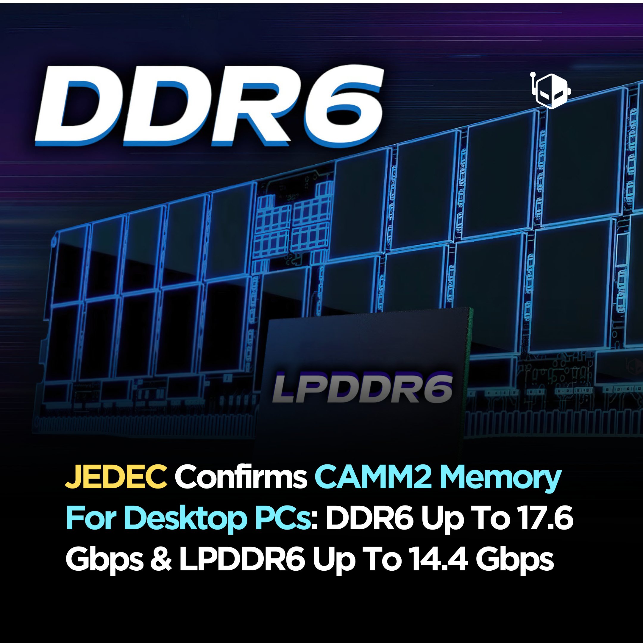 JEDEC tung chuẩn LPDDR6: Bước nhảy vọt cho smartphone và trí tuệ nhân tạo