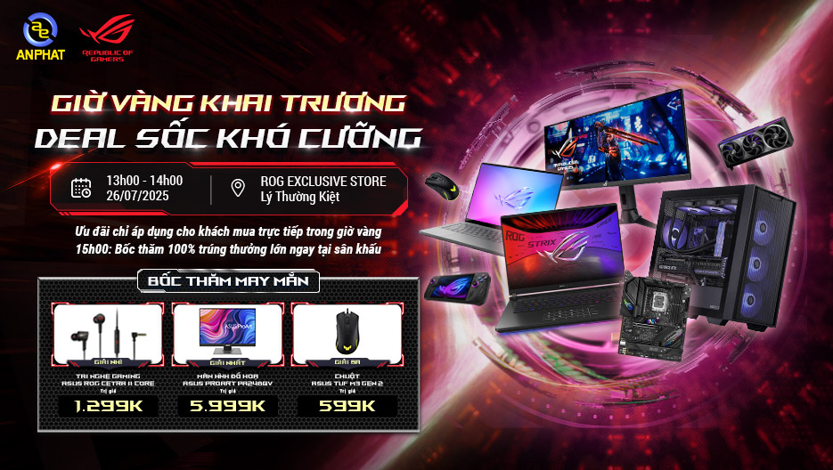 GIỜ VÀNG KHAI TRƯƠNG – DEAL SỐC KHÓ CƯỠNG CHỈ TỪ 1K