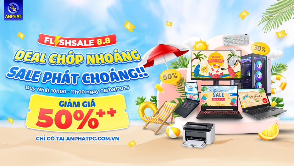 FlashSale 8/8 Deal Chớp Nhoáng - Sale Phát Choáng!!