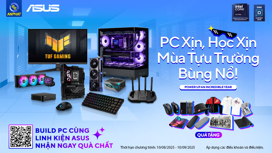 PC XỊN, HỌC XIN – MÙA TỰU TRƯỜNG BÙNG NỔ