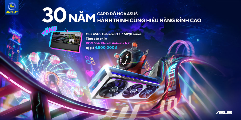 Card đồ họa ASUS: 30 Năm – Hành trình cùng hiệu năng đỉnh cao