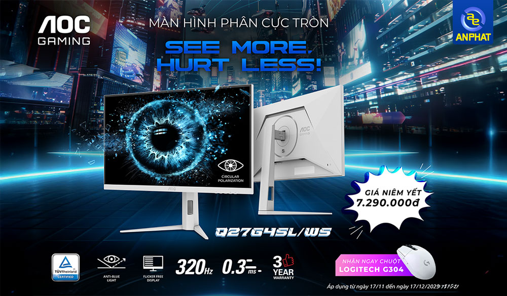 SEE MORE - HURT LESS cùng AOC