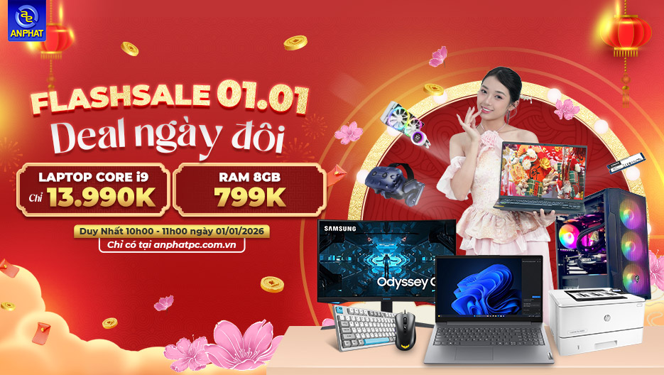 FLASH SALE 01/01 – DEAL NGÀY ĐÔI