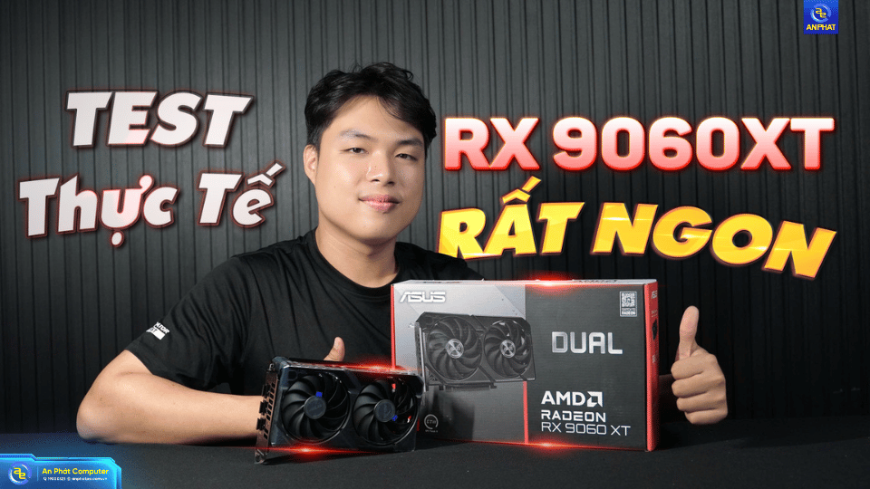 Đánh Giá Chi Tiết: Asus AMD Radeon™ RX 9060 XT Chiến Binh ITX Hoàn Hảo Cho Game Thủ 1080p
