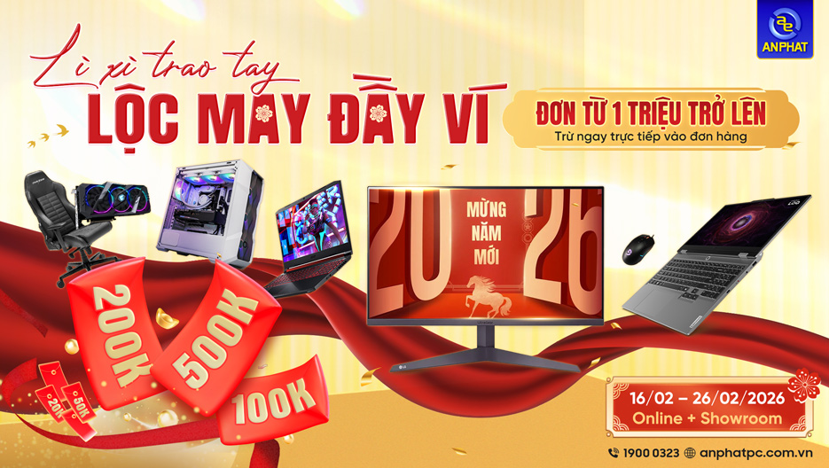 LÌ XÌ TRAO TAY – LỘC MAY ĐẦY VÍ