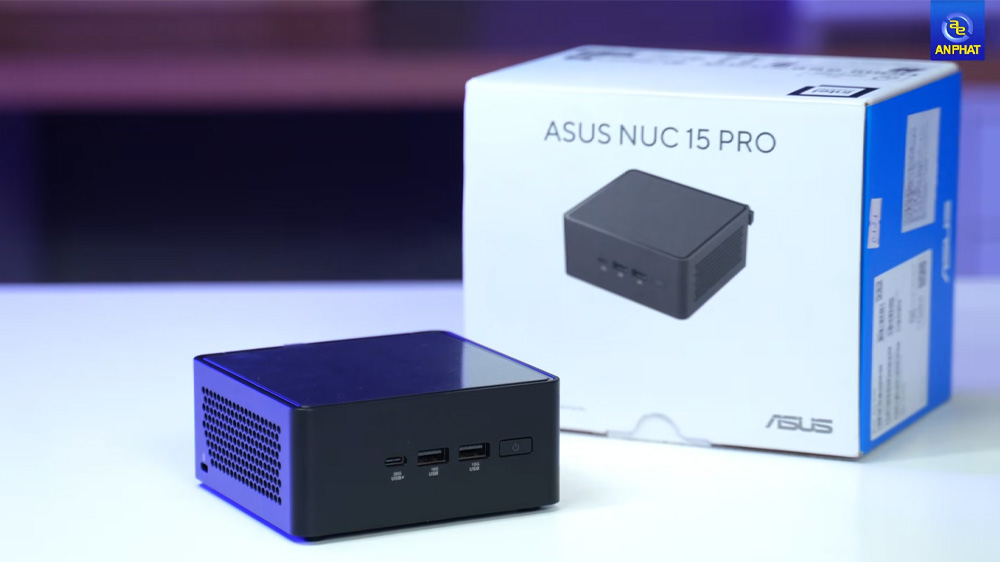Mini PC Asus NUC 15 PRO Tall RNUC15CRHU500000I: Giải Pháp Mini PC Cho Góc Làm Việc Tối Giản, Hiệu Năng Mạnh Mẽ