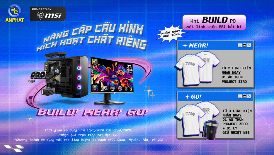 NÂNG CẤP CẤU HÌNH - KÍCH HOẠT CHẤT RIÊNG