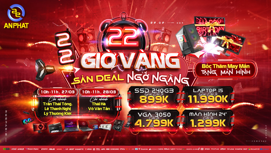 Chuỗi giờ vàng sinh nhật 