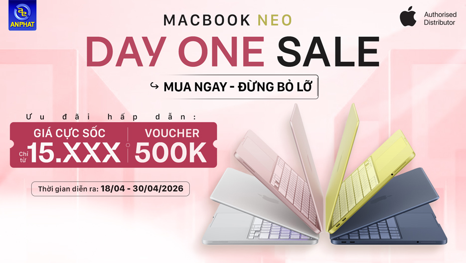 DAY ONE SALE MACBOOK NEO