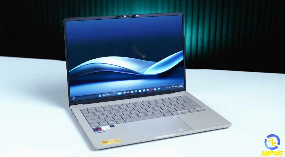 Laptop Asus ZenBook A14 UX3407QA-QD299WS: Thiết kế siêu nhẹ với Ceraluminum - Hiệu năng ấn tượng với CPU Snapdragon thế hệ mới