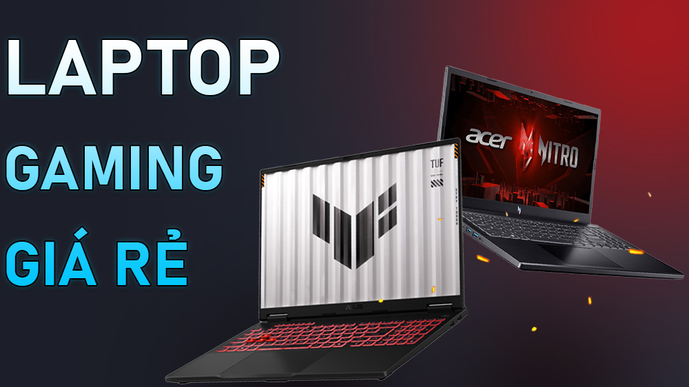 Top 5 dòng Laptop gaming 25–30 triệu đáng mua