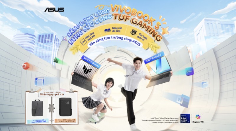 Mùa Back to school khác biệt của ASUS